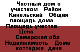 Частный дом с участком › Район ­ Кинельский › Общая площадь дома ­ 85 › Площадь участка ­ 10 › Цена ­ 285 000 - Самарская обл. Недвижимость » Дома, коттеджи, дачи продажа   